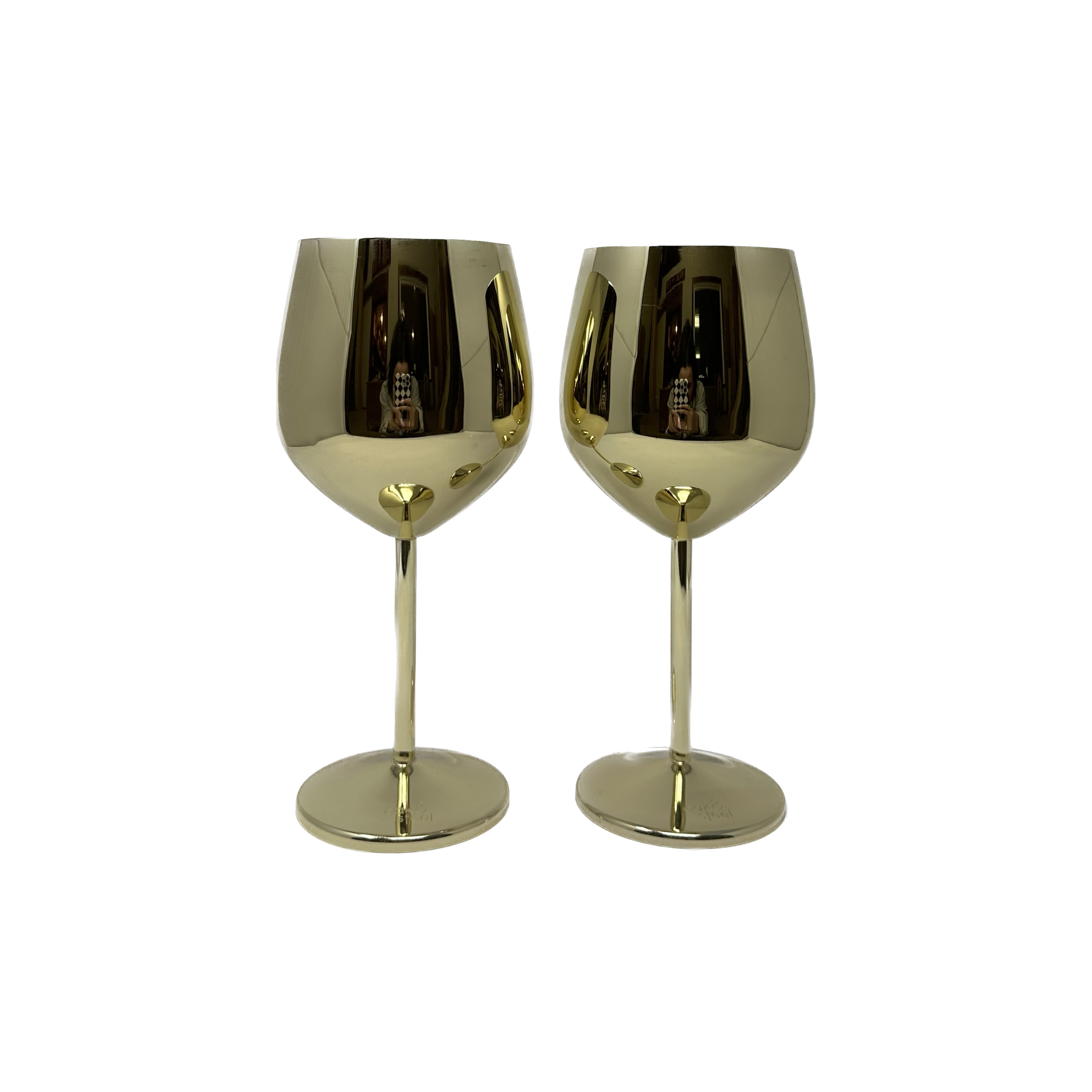 Where To Buy The Love Is Blind Gold Metal Wine Glasses