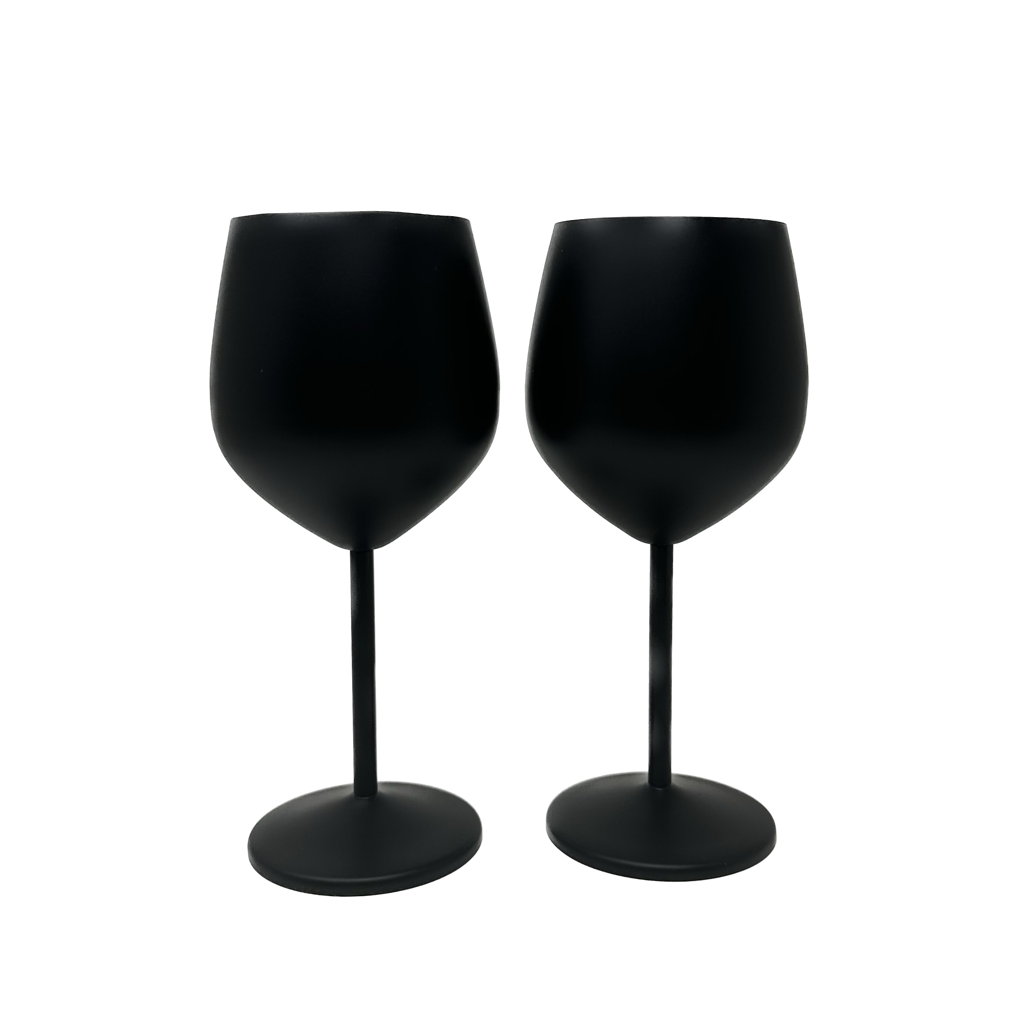 Matte Black Wine Glass – Lake County Barnwood
