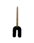 Black Abstract Candle Holder