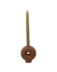 Orange Abstract Candle Holder