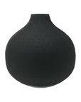 Black Metal Textured Vases