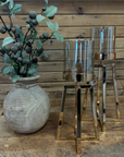 Gold Candle Holder Set