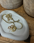 Abstract Oval Tray