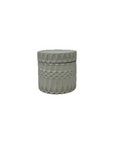 Geometric Concrete Jar