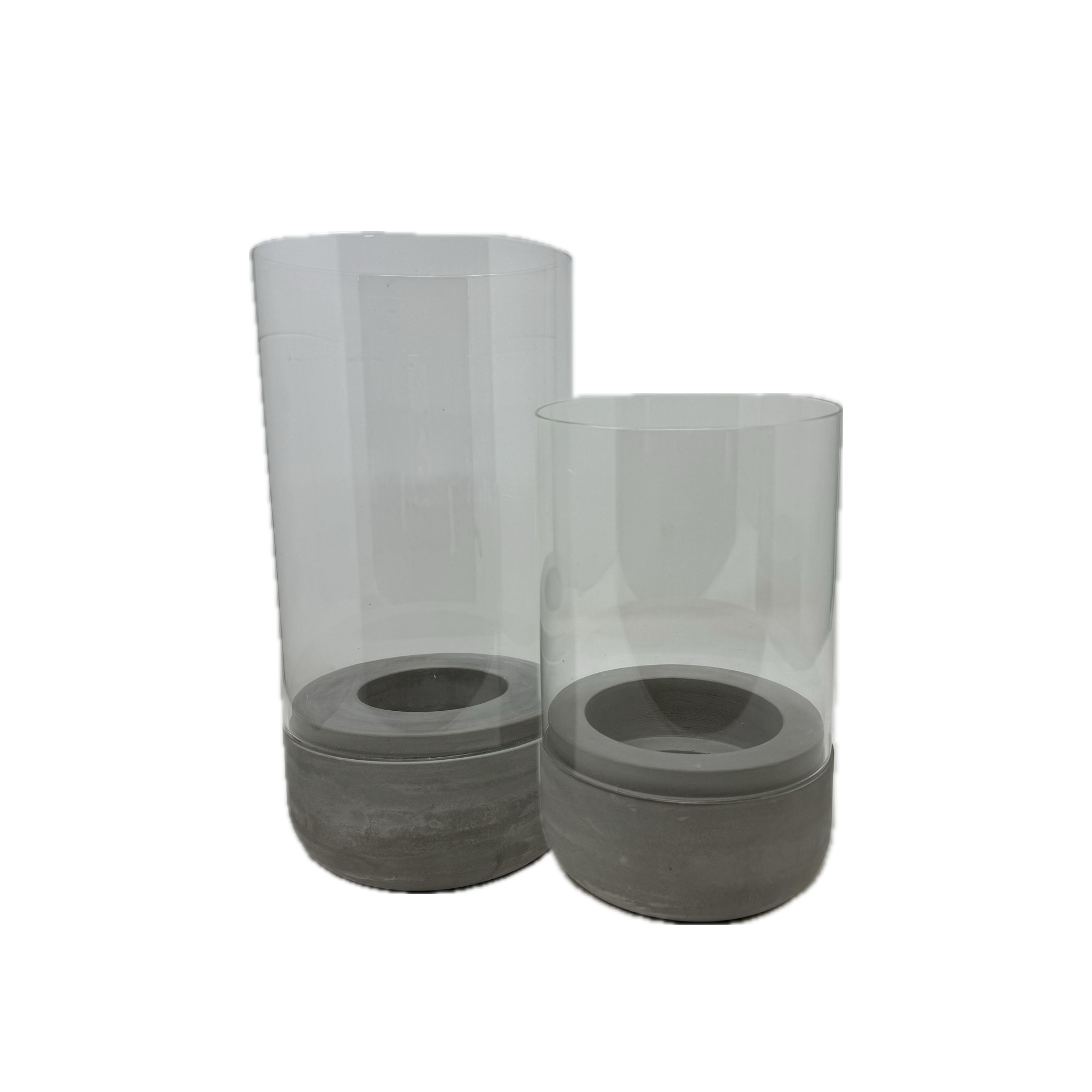 Concrete Base Candle Holder