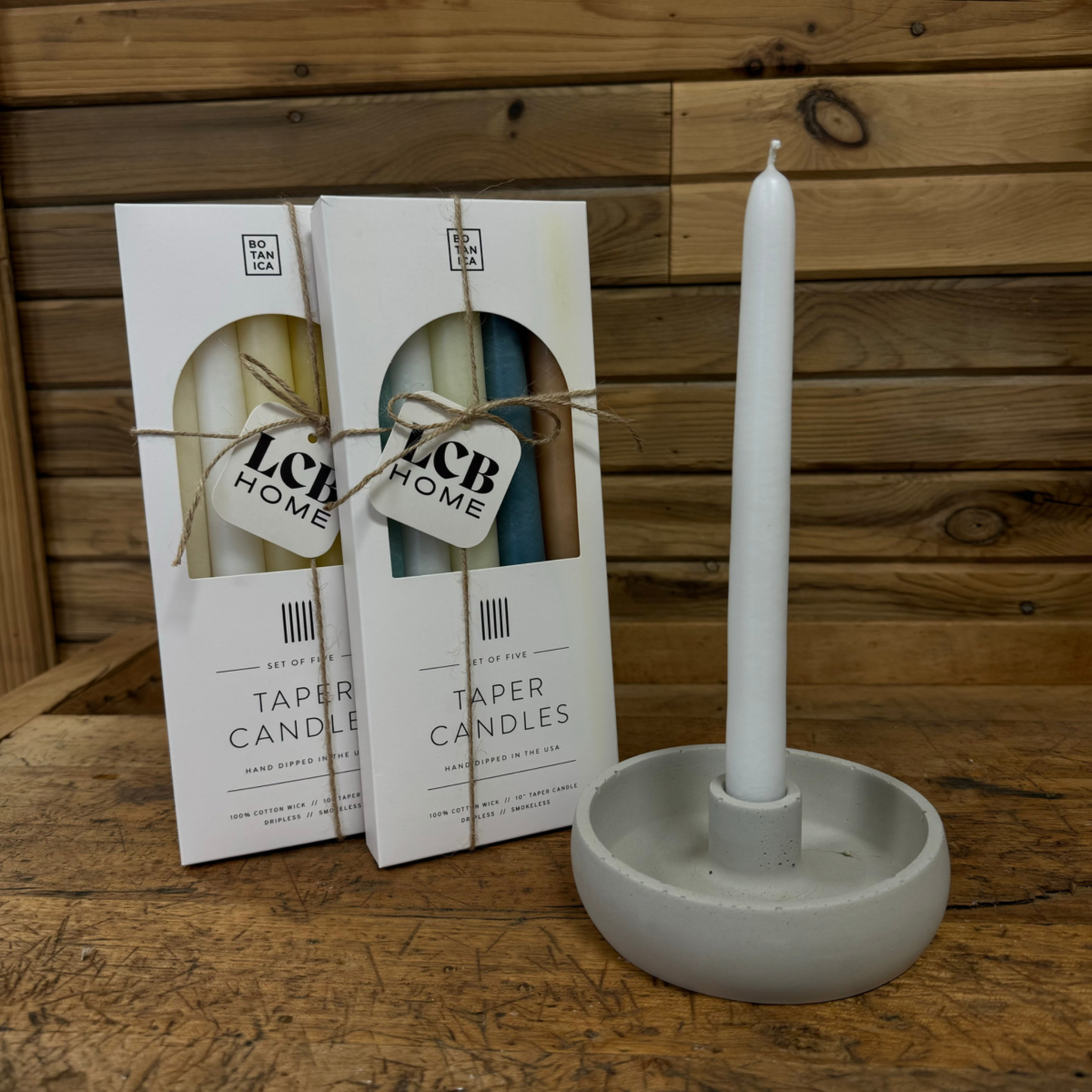 Concrete Candle Stick Holder