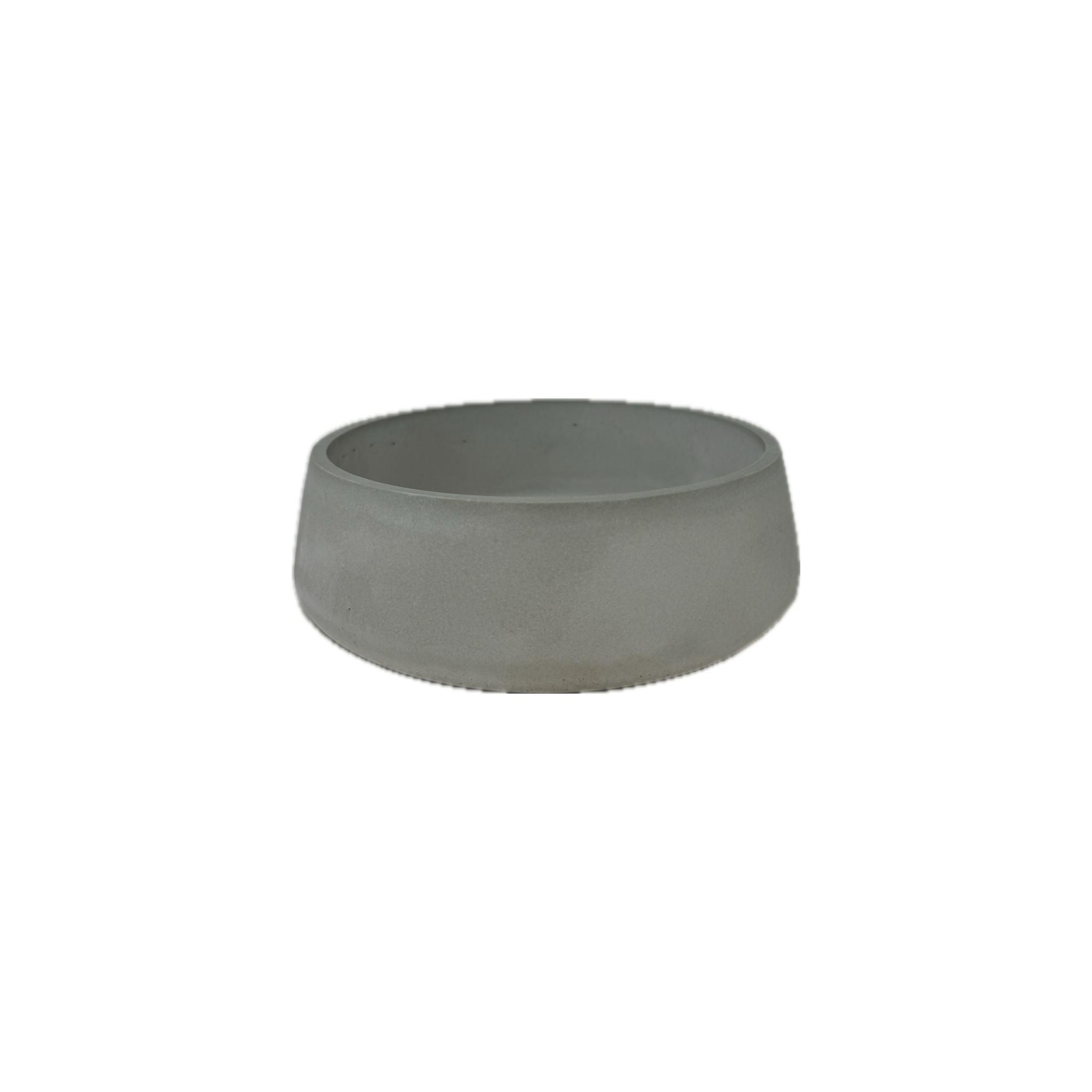 Concrete Tapered Bowl
