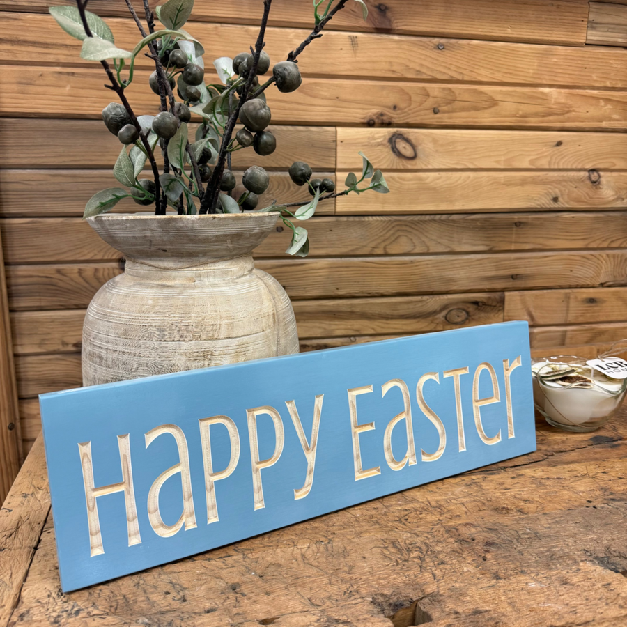 "Happy Easter" Sign