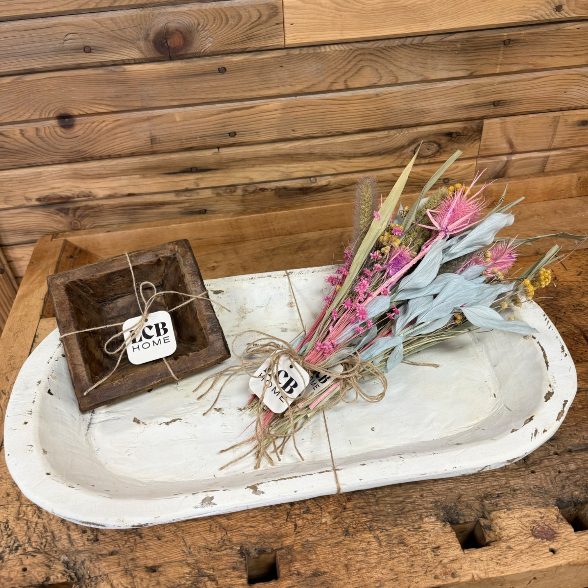 Medium White Dough Bowl