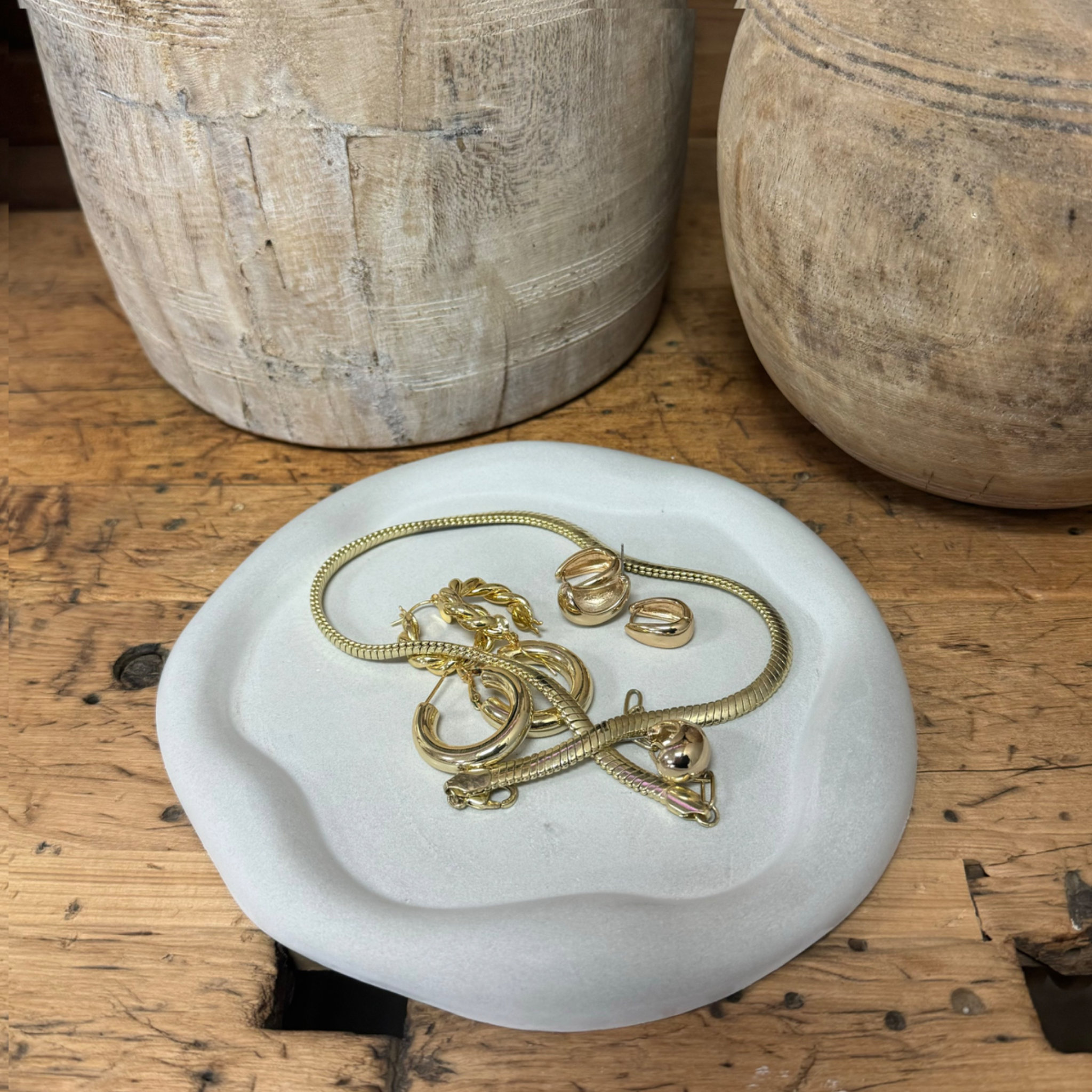 Abstract Circle Tray