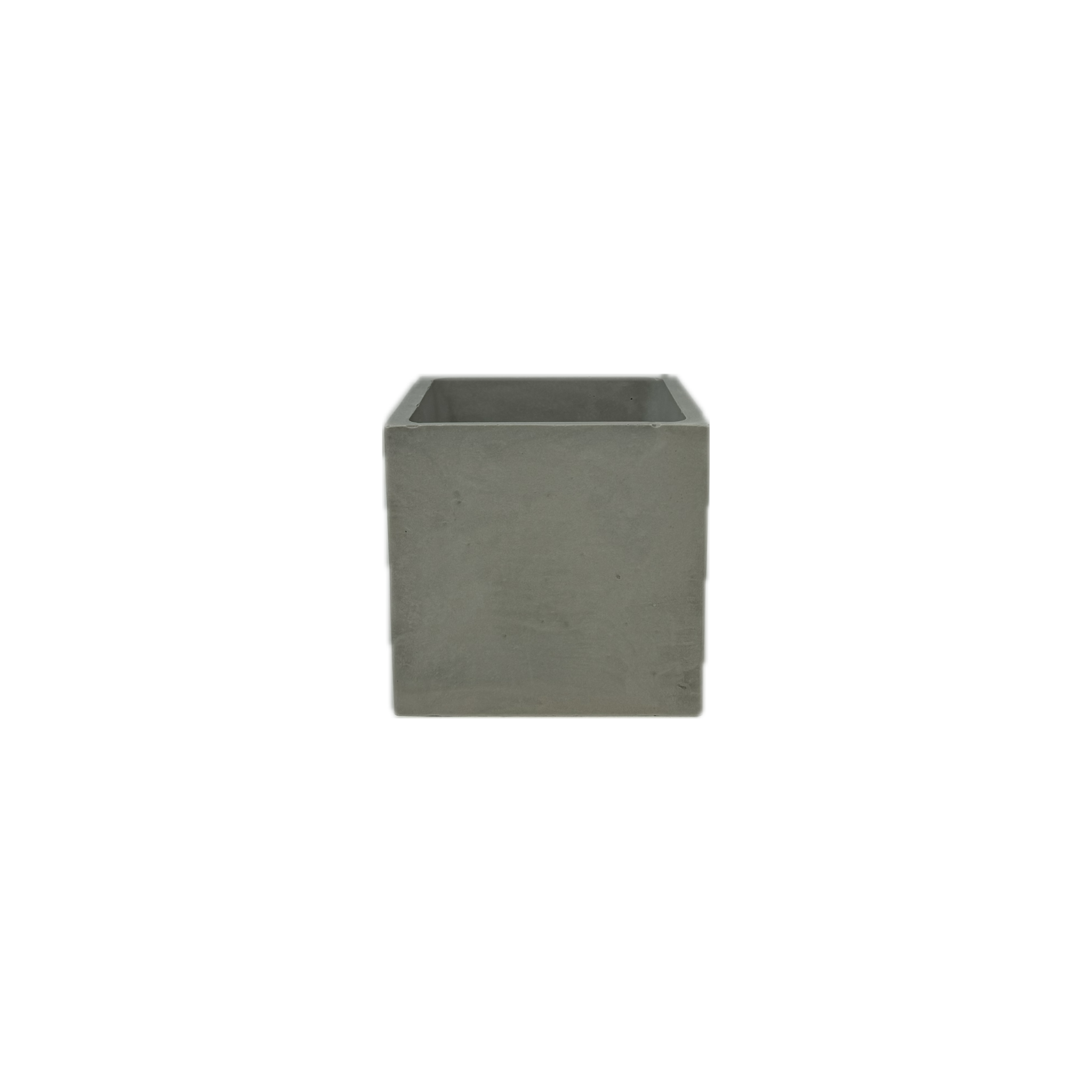 Square Concrete Jar